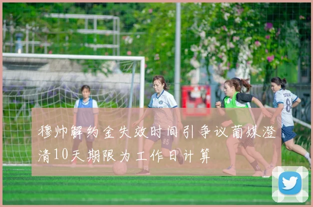 穆帅解约金失效时间引争议葡媒澄清10天期限为工作日计算